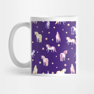 Unicorns and Flowers Mug